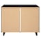 Manhattan Comfort Granville 38.18 Standard Dresser in Black DR-5012 - alternate 5
